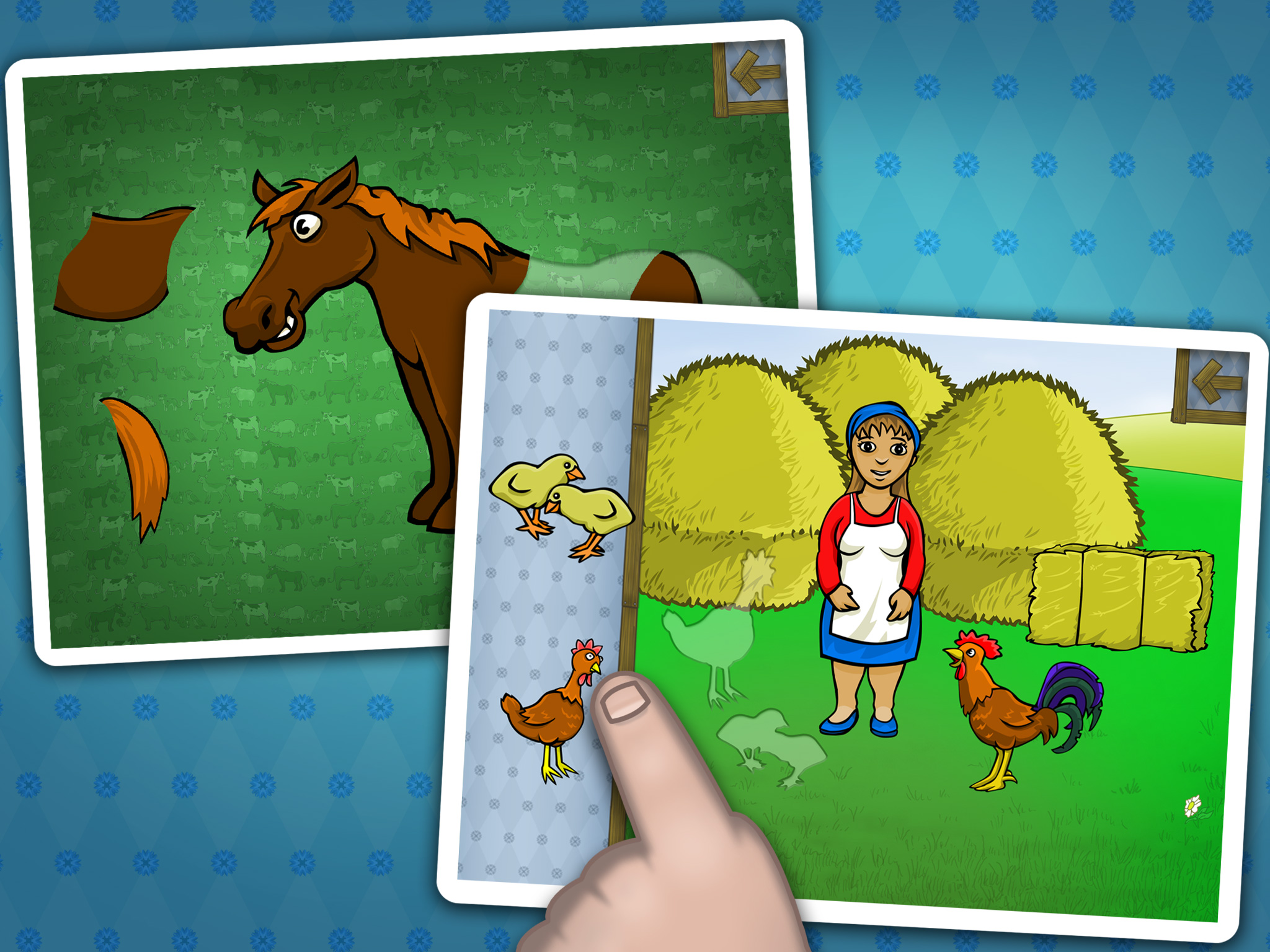 Farm animals puzzle